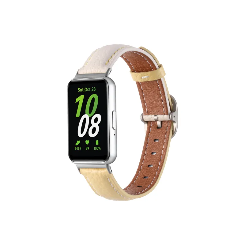 ZHENGGUANG Watch Band Samsung Compatibility Genuine Leather Material-11