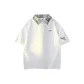White Green Plaid Collar (Black Text)
