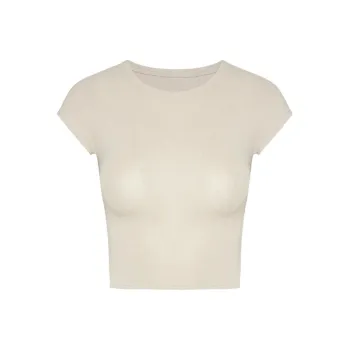 ONE SHALLOW Flutter Sleeve T Shirt Women's