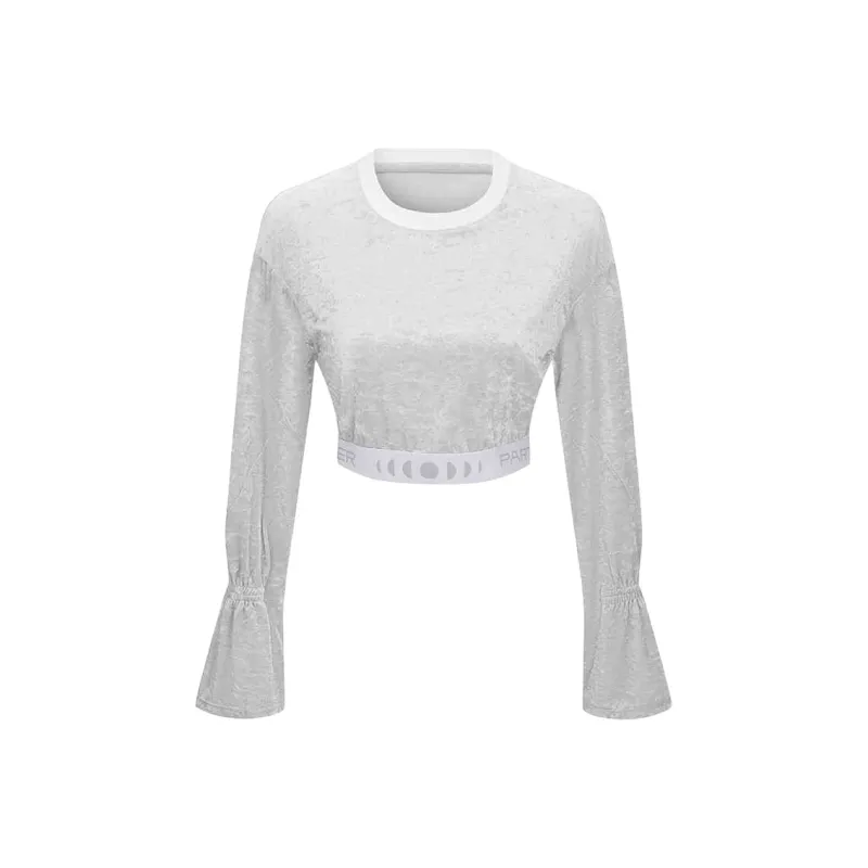 Particle Fever Sweatshirt Women's Light Gray-0