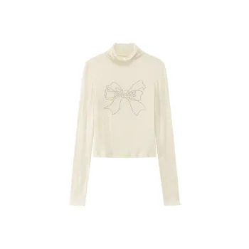 CHUU T-Shirt Women's White Apricot