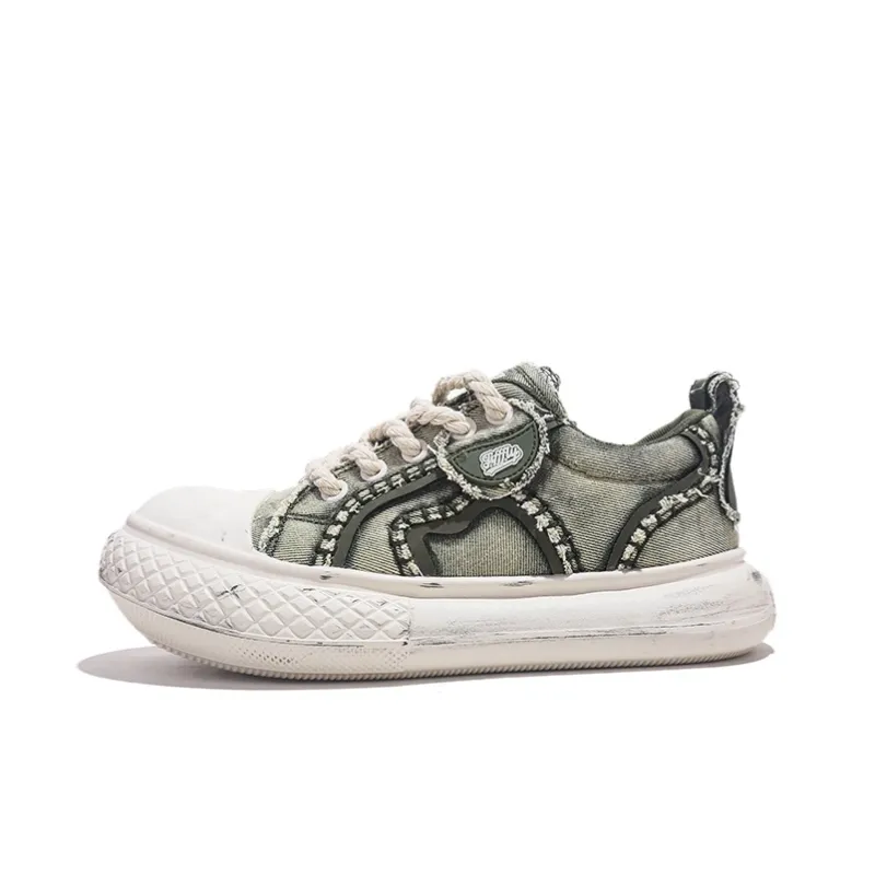 Jifffly Slip Resistant, Abrasion Resistant Cushioning Low Top Canvas Shoes Unisex-7