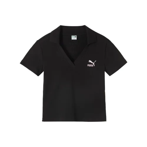 PUMA SWXPDANCEMANIA Polo Shirt Women's Black