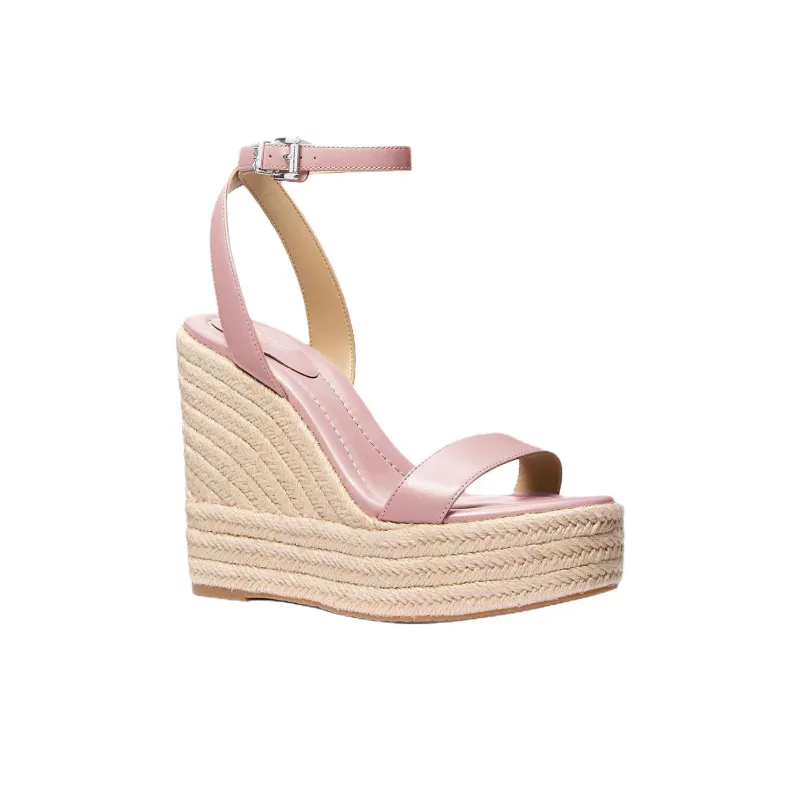 MICHAEL KORS Leighton One Strap Sandals 12.7cm Women's Pink-2