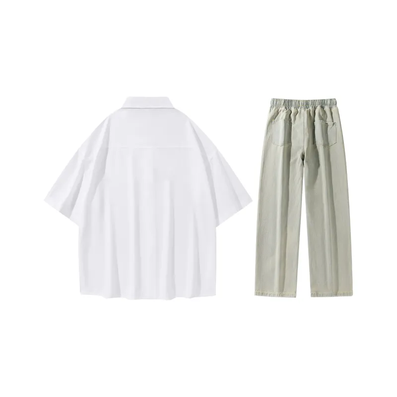 A.X.S.K Shirt Matching Set Unisex-25