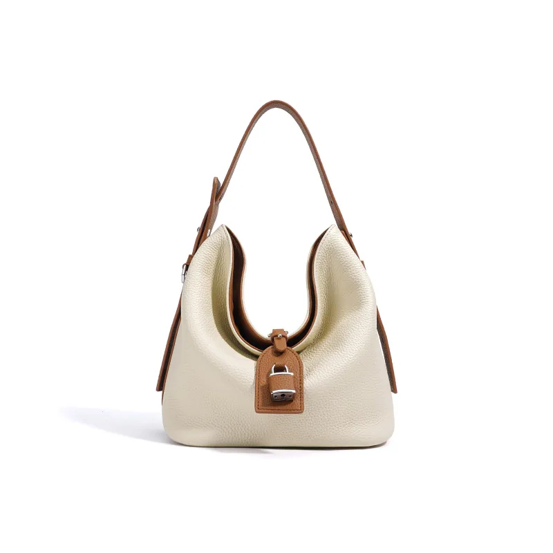 COURONNE Cow Leather Handbag Women's Multicolor-5