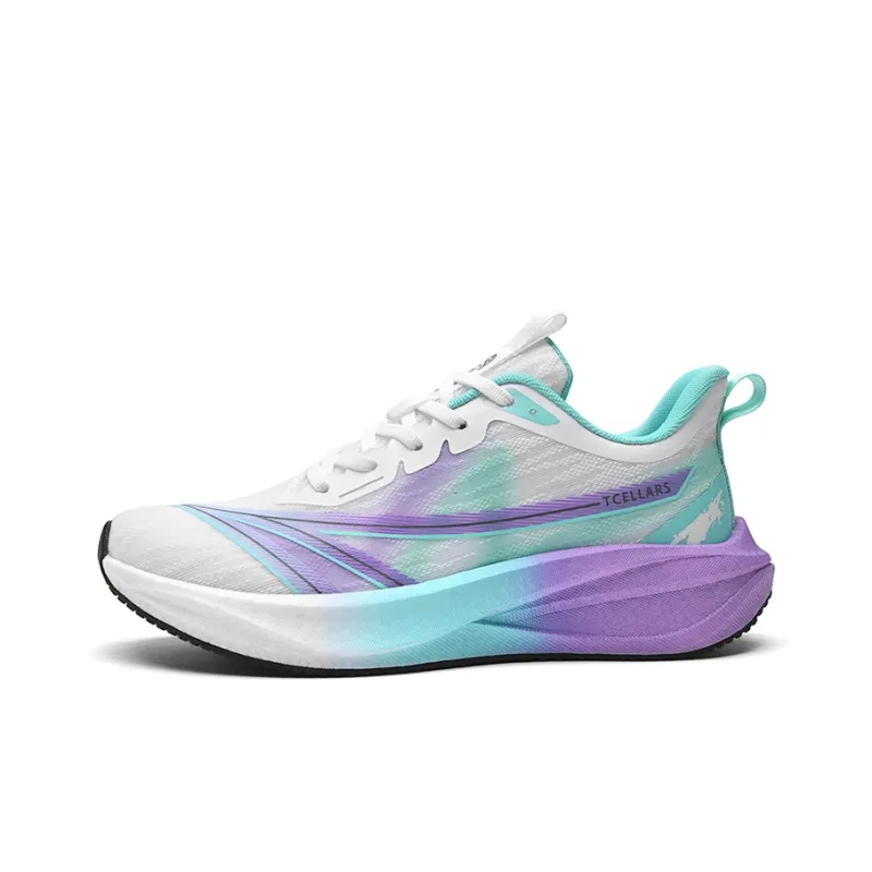 TCELLARS Running Shoes Unisex Low Top Green-2