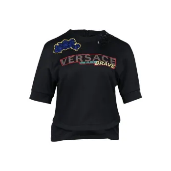 VERSACE Sweatshirts Women's Black