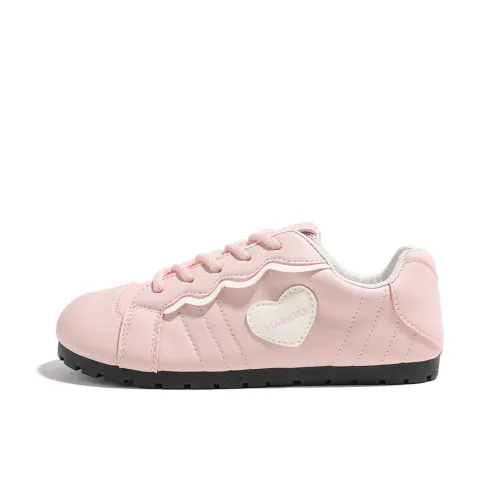 HUANQIU Wear resistant And Lightweight Low Top Casual Shoes Women's Pink