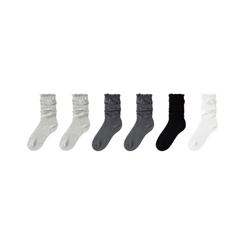 Cotton Gene Mid Calf Socks Women's Combo-55
