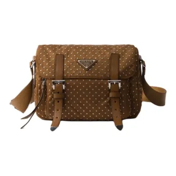 PRADA Re Nylon Shoulder Bag Regular Women's Brown