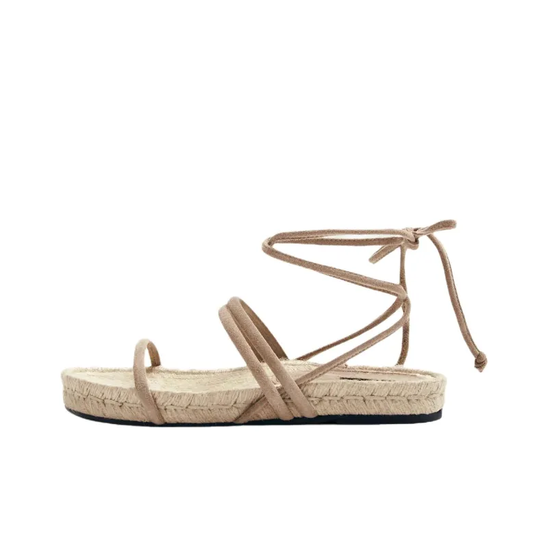 ALOHAS Rayna One Strap Sandals Women's Beige-0