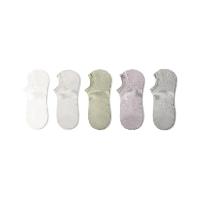 Primeet No Show Socks Women's 5 Pack-5