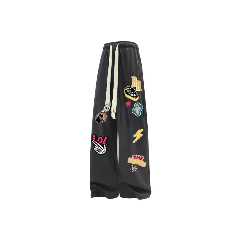 FONDLOOK Casual Pants Unisex-12