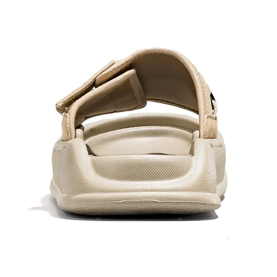 Warrior Slip Resistant Abrasion Resistant Slide Slippers Men's Light Khaki-3