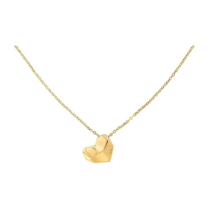 CALVIN KLEIN Stainless Steel Necklaces Women's Gold-2