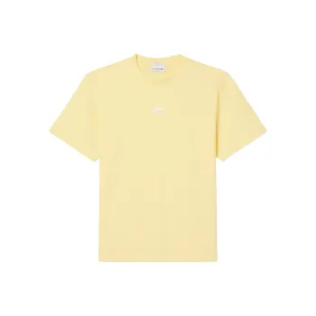 LACOSTE Signature print T shirt