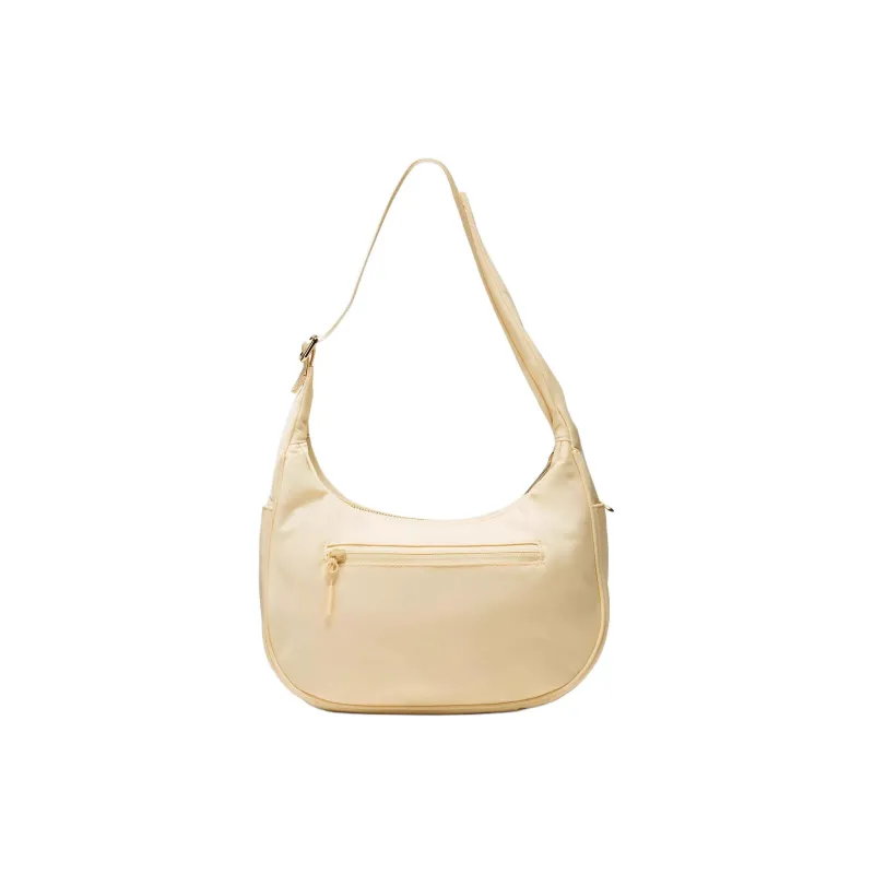 Lululemon Nylon Handbag, Shoulder Bag Regular Women's Cream Yellow-1