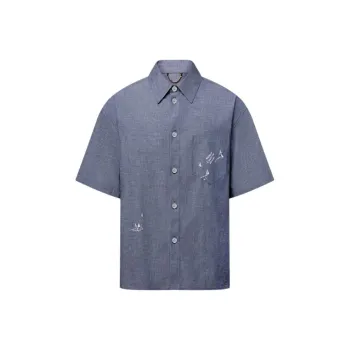 LOUIS VUITTON FW25 Shirt Men's Blue