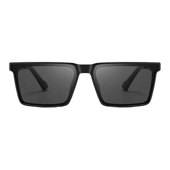 JUICE BABY TR/Memory Plastic Metal Square Sunglasses Unisex-1