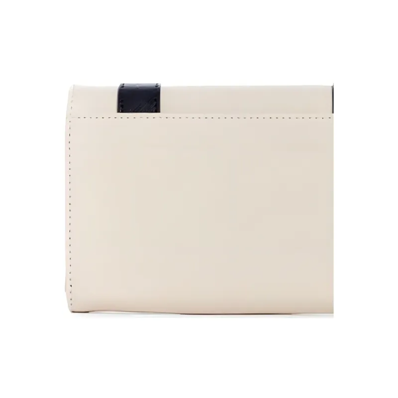 GUESS Artificial Leather Cell Phone Pouch Wallet Card Holder Women's Gray White-4