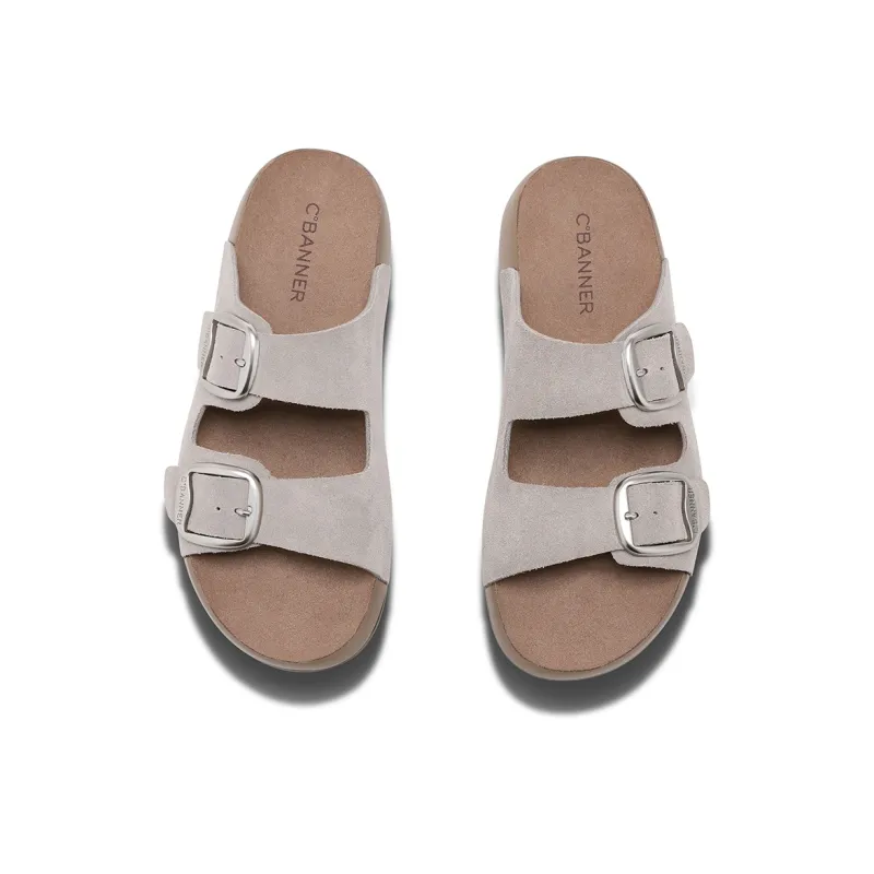 C°BANNER Rubber Sole Abrasion Resistant Slip Resistant Slide Slippers Women's-3