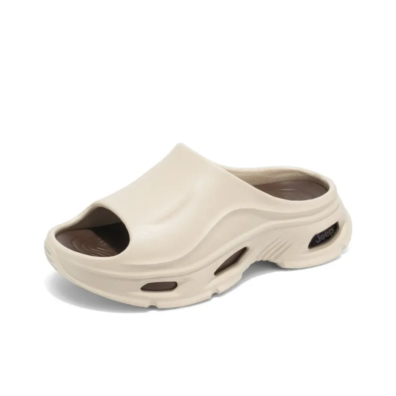 Jeep Slide Slippers Men Black-4