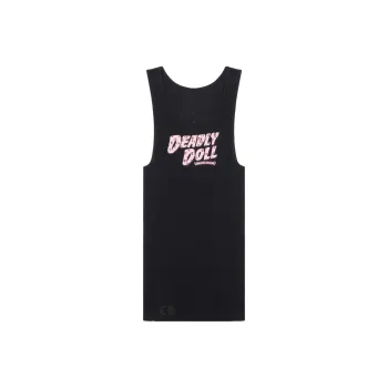 Chrome Hearts x DEADLY DOLL FW24 Tank Tops Unisex Black