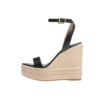 MICHAEL KORS Leighton One Strap Sandals 12.7cm Women's Black