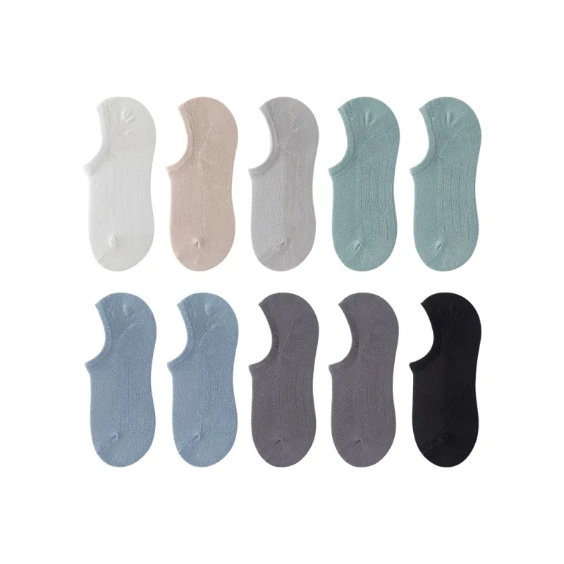 MIIOW No Show Socks Men's 10 Pack-13