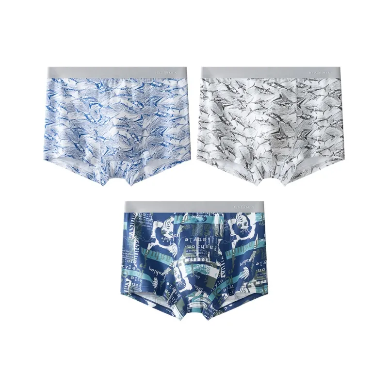 H YXIANG Underpants Men's 3 Pack-0