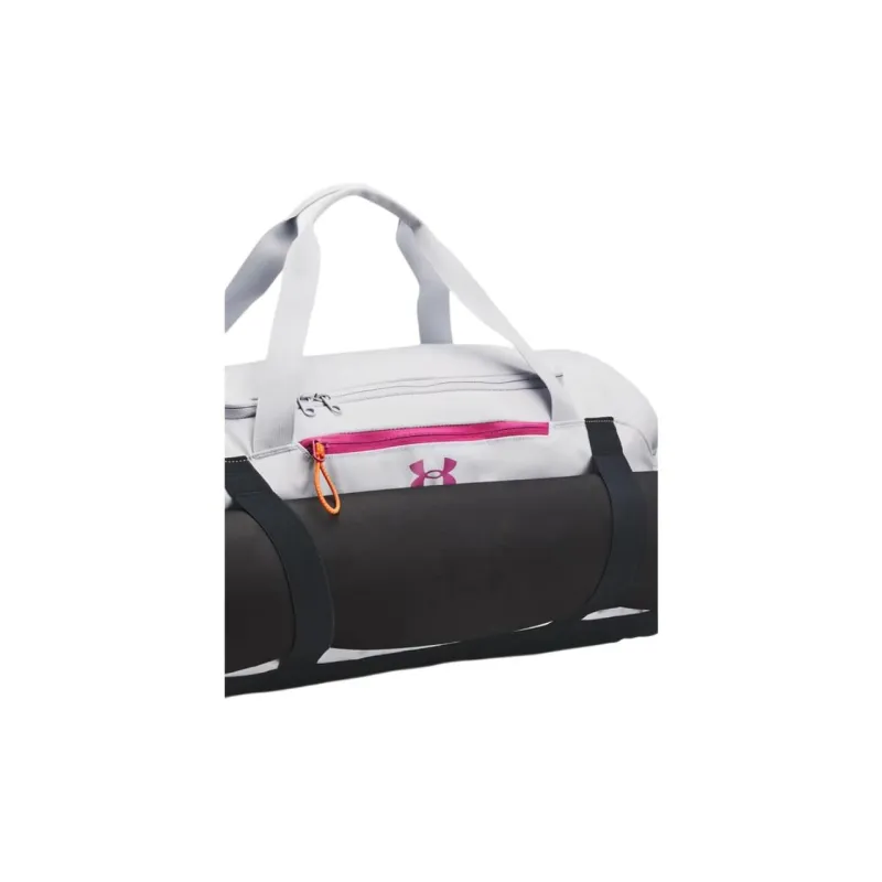 Under Armour Polyester Portable Travel Bag Women's Halogen Gray With Anthracite-3