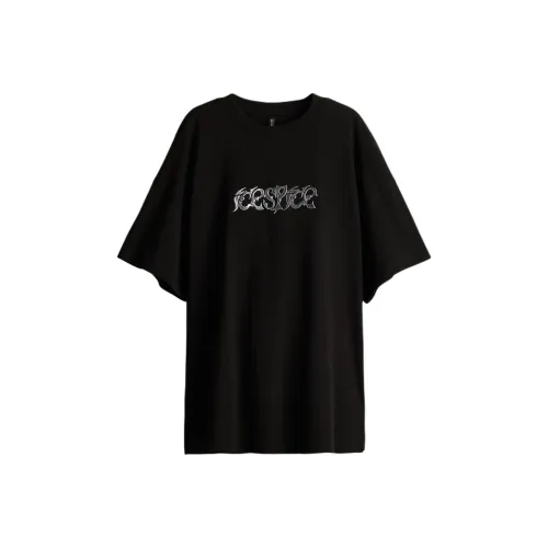 H&M T-Shirt Women's Black/Ice Spice