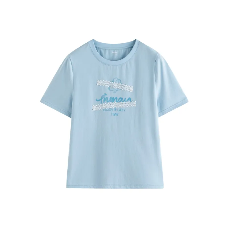 Inman T Shirt Women's Pearl White-4