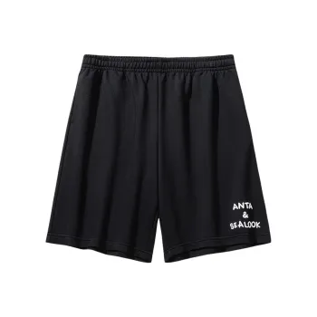 Anta x HAIBAOKANKAN,LIANMINGKUAN Life Collection Casual Shorts Men's Basic Black