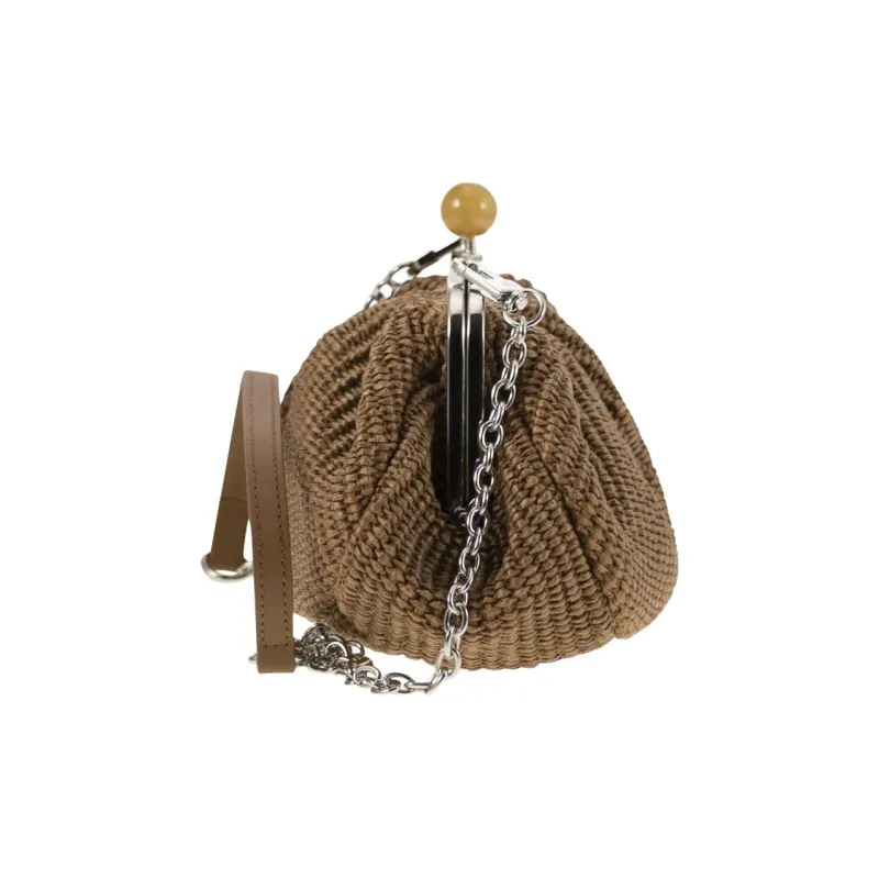 WEEKEND MaxMara Palmas Chained Pastry Bag-3
