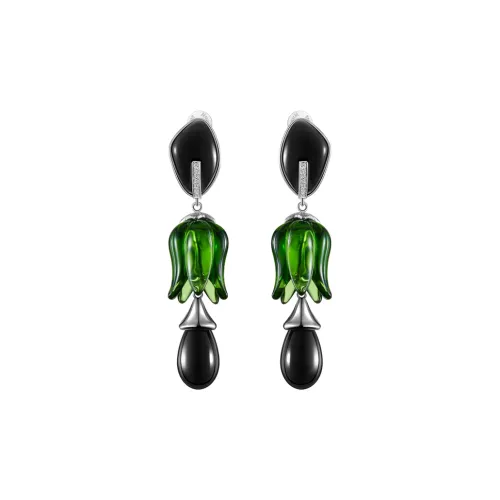 MIDNIGHT OPERA HOUSE Glass Earrings Women's Jasper