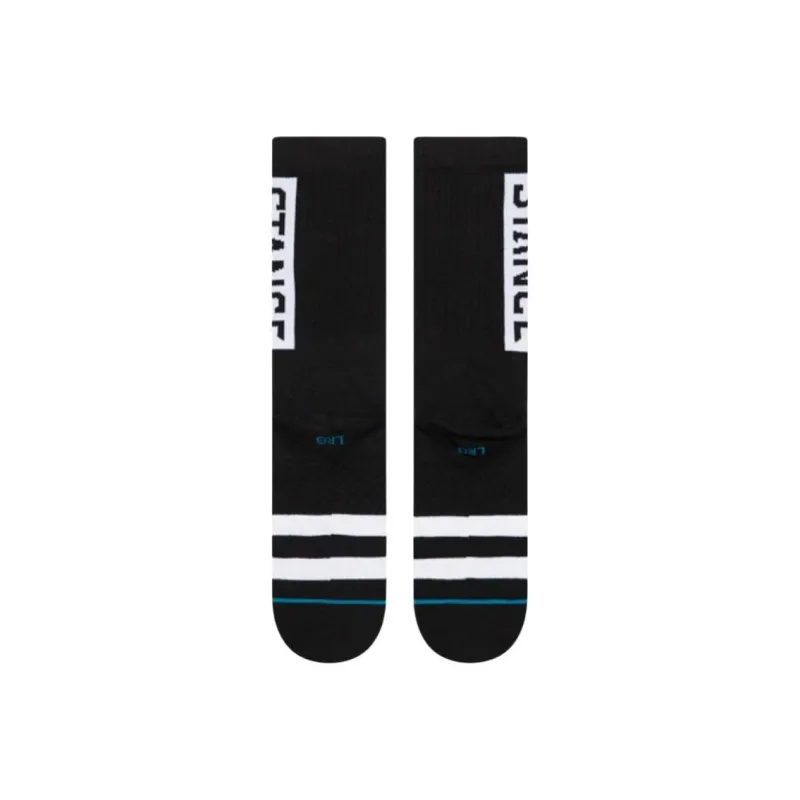 Stance Mid Calf Socks Unisex 1 Pack Black-1
