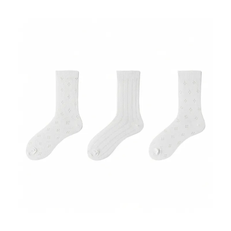 H YXIANG Mid Calf Socks Women's Combo Set-2