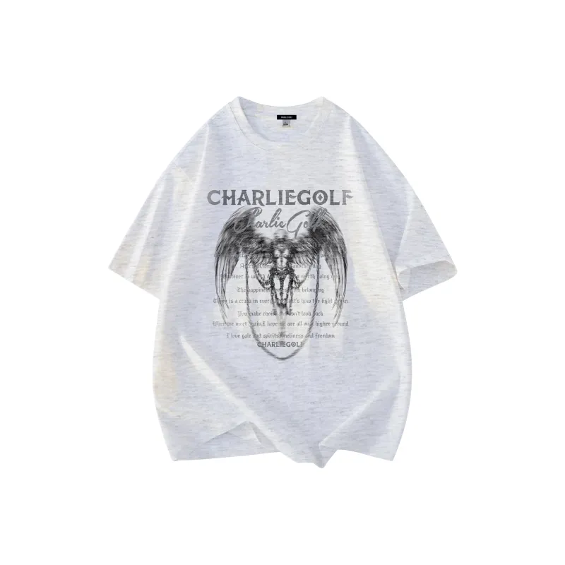 CHARLIE GOLF T Shirt Unisex Black-8