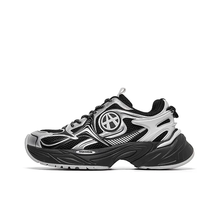 Acupuncture Height Increasing, Abrasion Resistant, Lightweight, And Breathable Low Top Chunky Sneakers Men's-6
