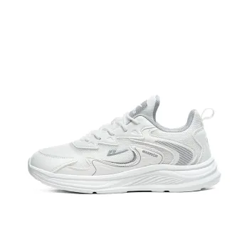 Warrior Wear resistant, Lightweight, Breathable, And Non slip. Low Top Casual Running Shoes Men's White