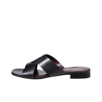 TORY BURCH Miller Slide Slippers Women's Black