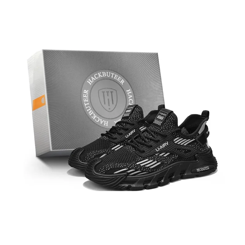 HACKBUTEER Low Top Casual Shoes Men's Box Included-5