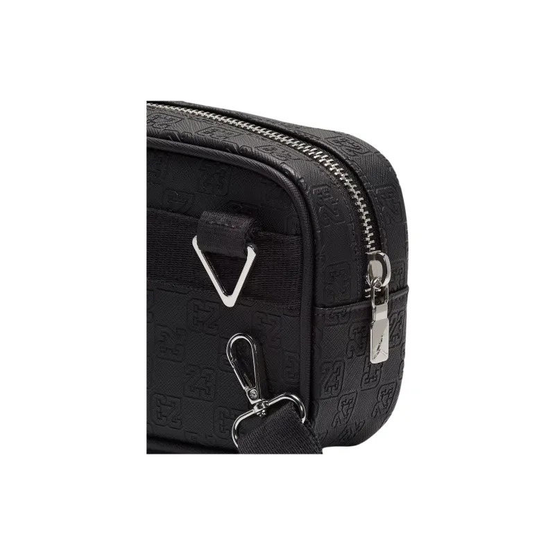 Jordan Polyurethane Camera Bag, Shoulder Bag, Crossbody Bag Men's Black-5