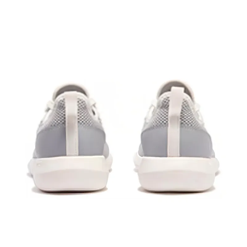 361° Cushioned Slip-Resistant Low-Top Running Shoes Women's Gray White-2