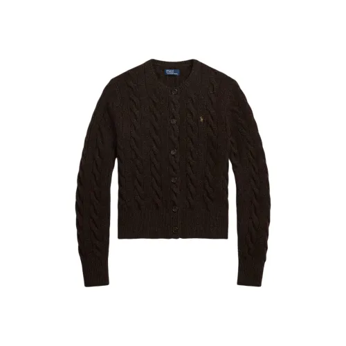Polo Ralph Lauren Pony Embroidered Cable-Knit Cardigan