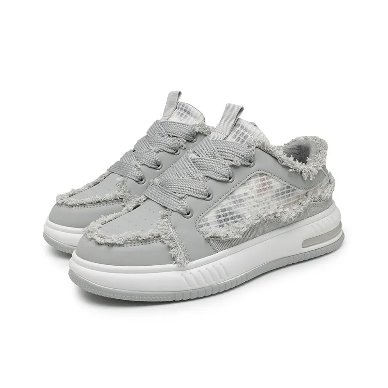 Hong Kong Meng Slip Resistant, Abrasion Resistant, Breathable Low Top Skateboard Shoes Men's-6