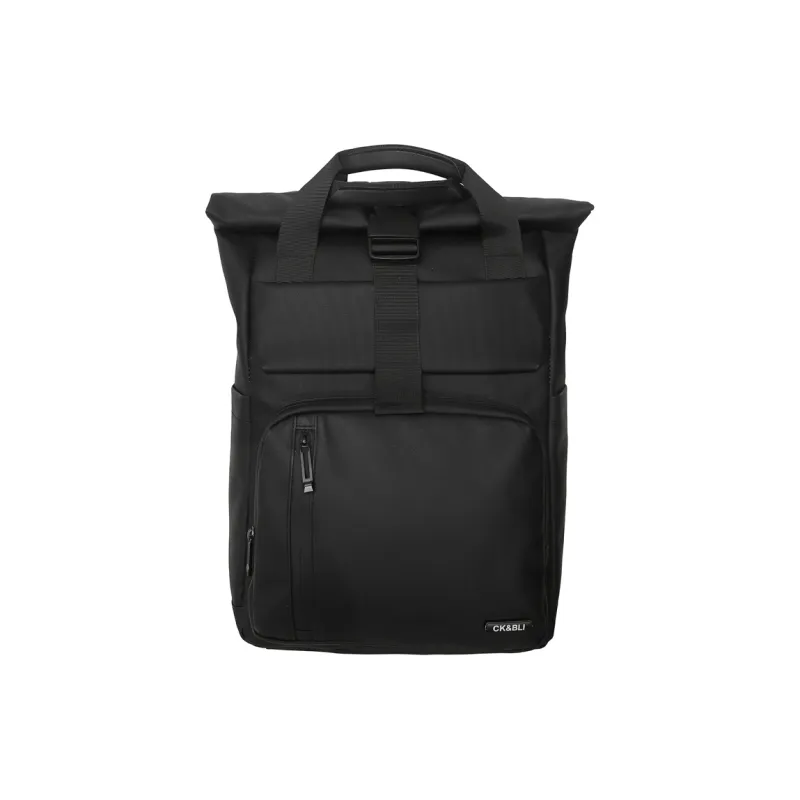 Debecca Laminated Oxford Cloth Backpack Unisex Multicolor-0