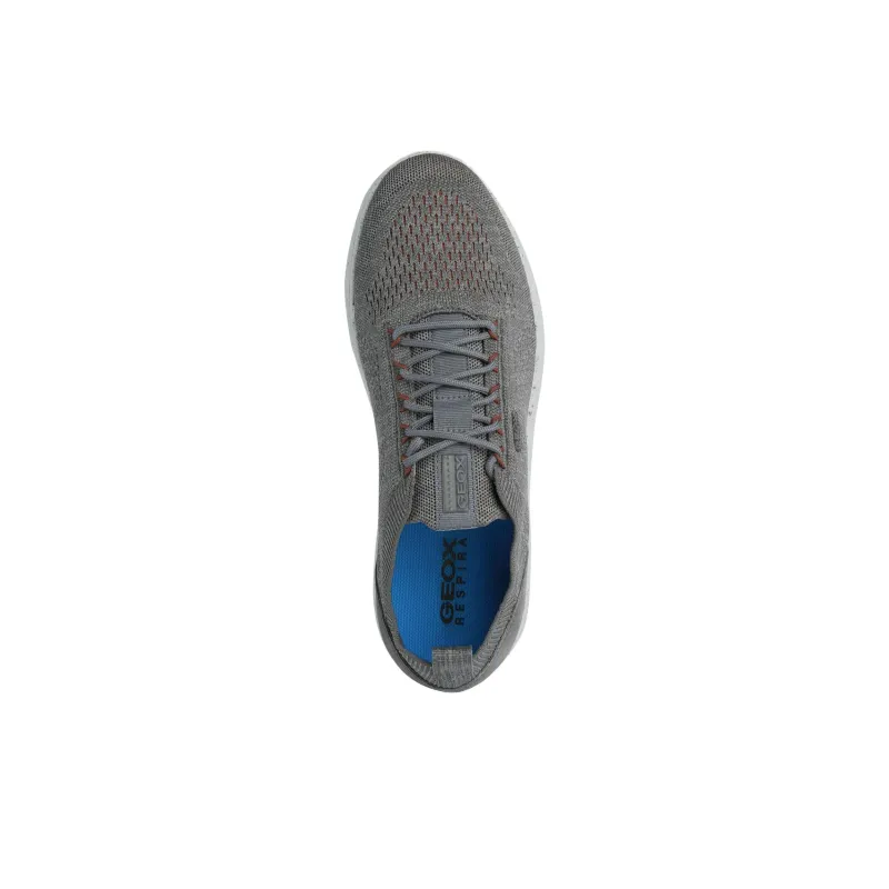 GEOX Spherica Abrasion Resistant Low Top Casual Shoes Men's Gray-3